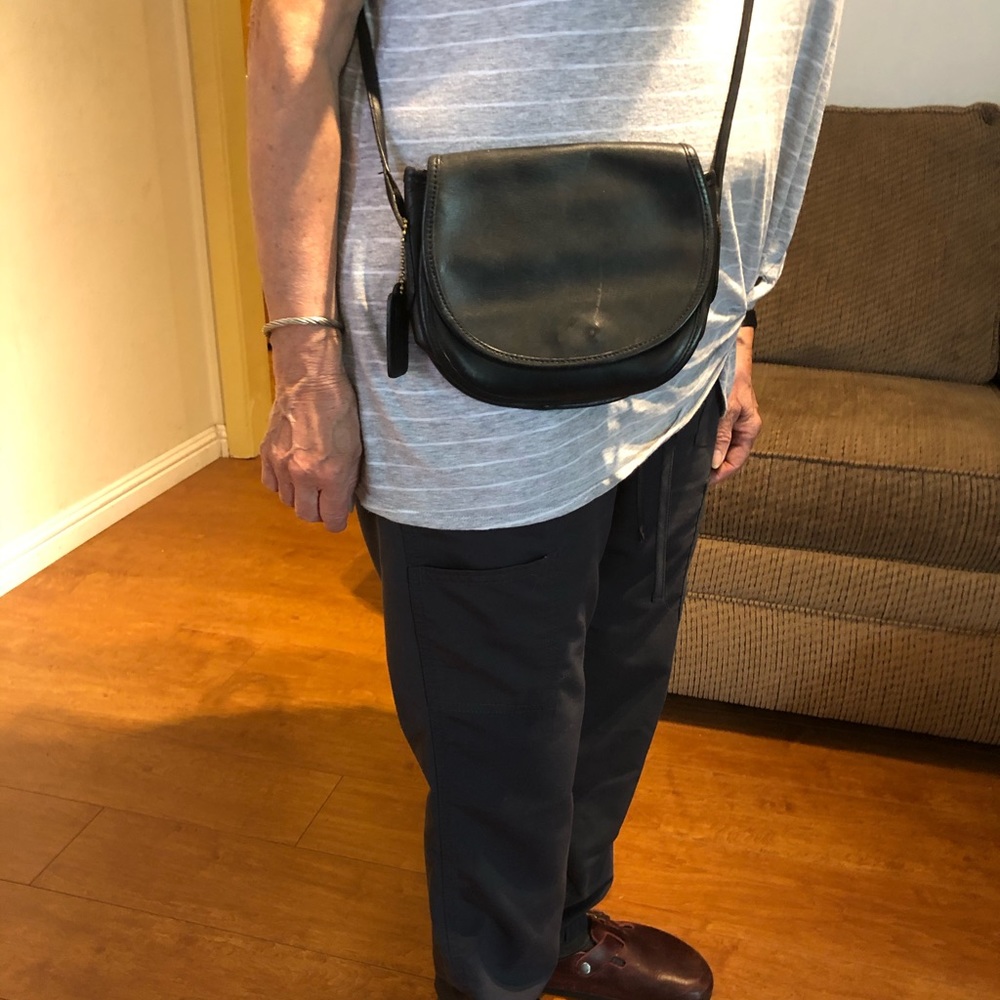 Black cross body bag